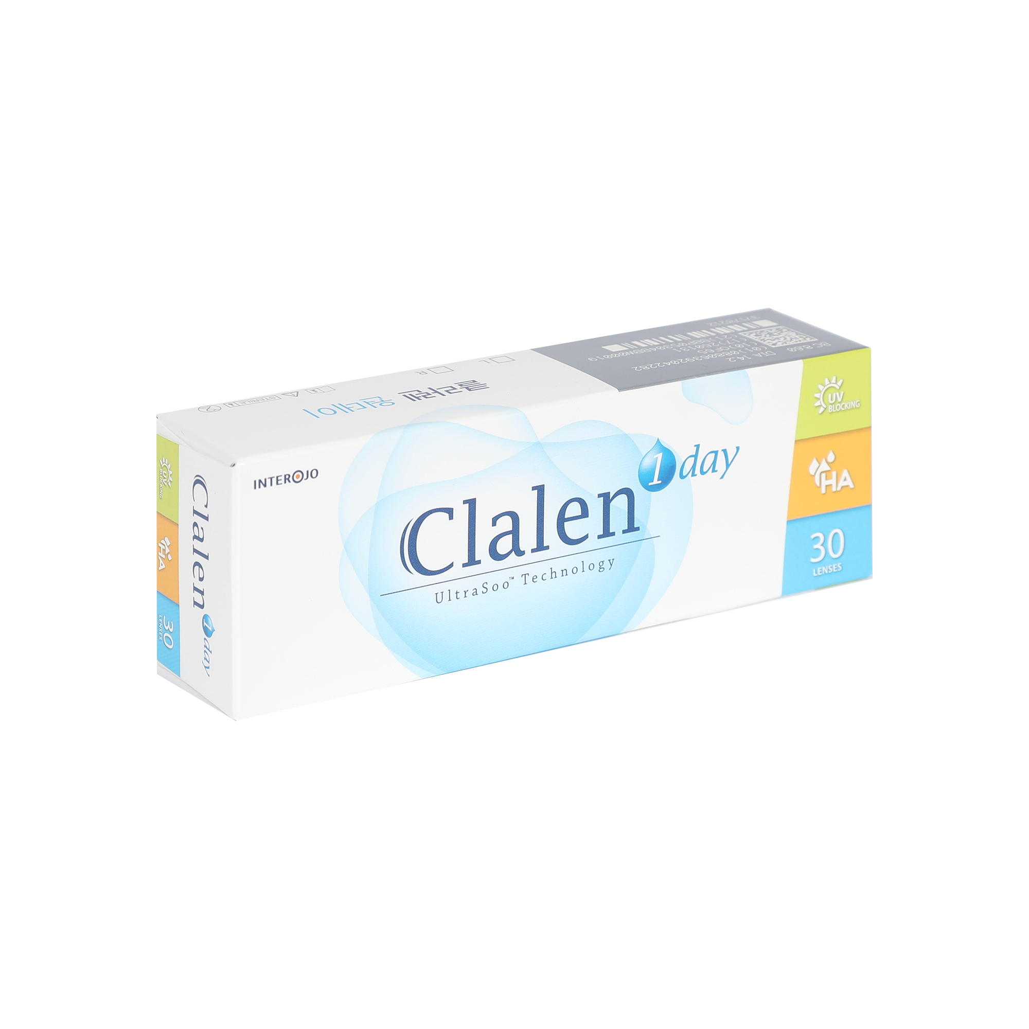 [클라렌][원데이] 클라렌 투명 소용량 30P 렌즈피아
